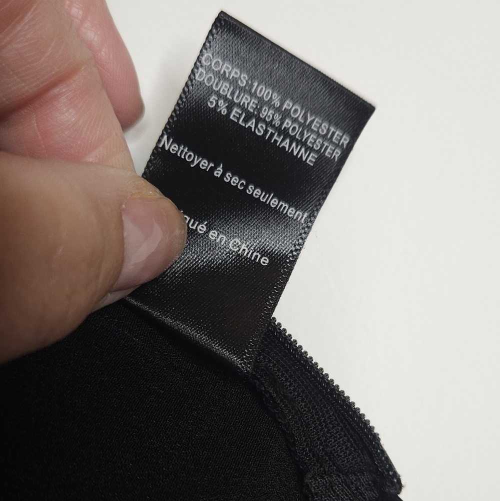 ASTR the Label Black Ruffle Top - Picture 3 of 5